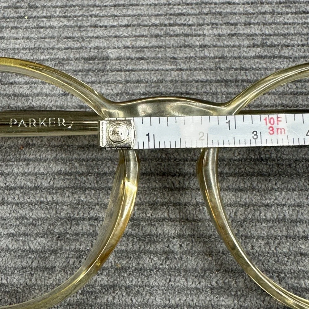 Warby Parker 709 Round Eyeglass Frames Champagne 51-17-145 Clear Acetate Glasses